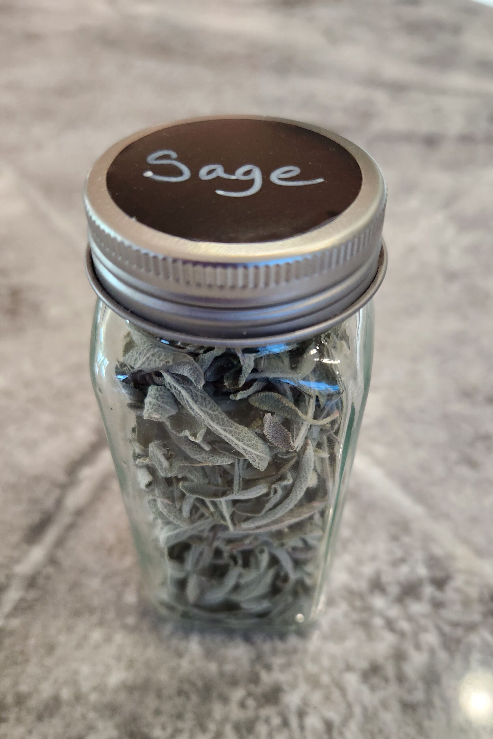 Sage, Dried