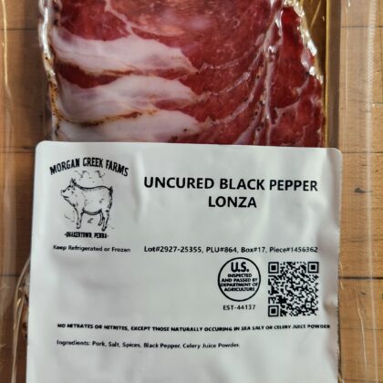 Black Pepper Lonza